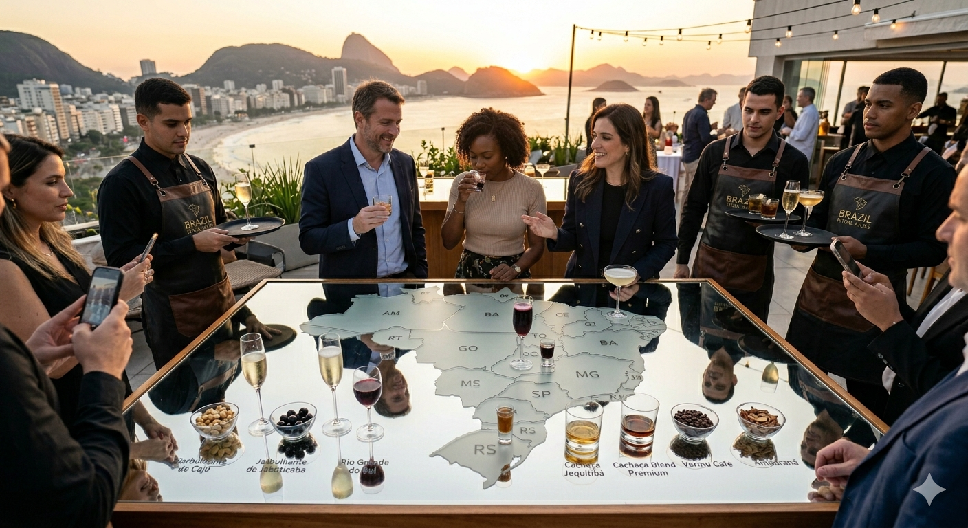 Brasil Ritual Atlas — sensory immersion at events and activations